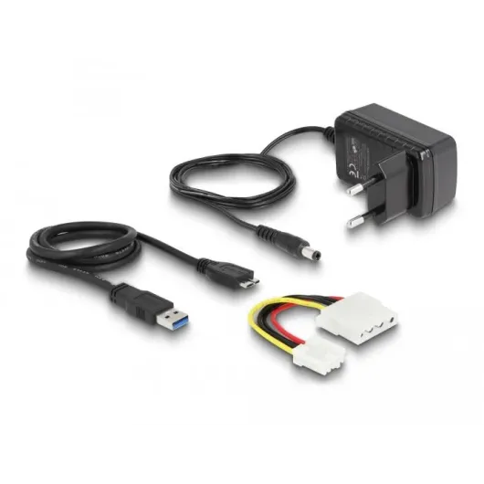 Конвертор Delock, USB 5 Gbps - SATA 6 Gb/s / IDE 40 pin / IDE 44 pin, backup функция