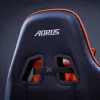 Геймърски стол Gigabyte Aorus AGC310, Черно и Оранжево