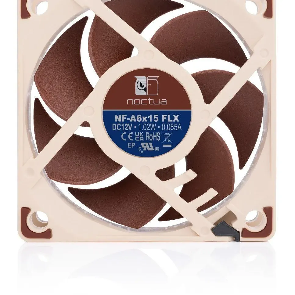 Вентилатор Noctua NF-A6x15 FLX, 60 x 60 x 15 mm