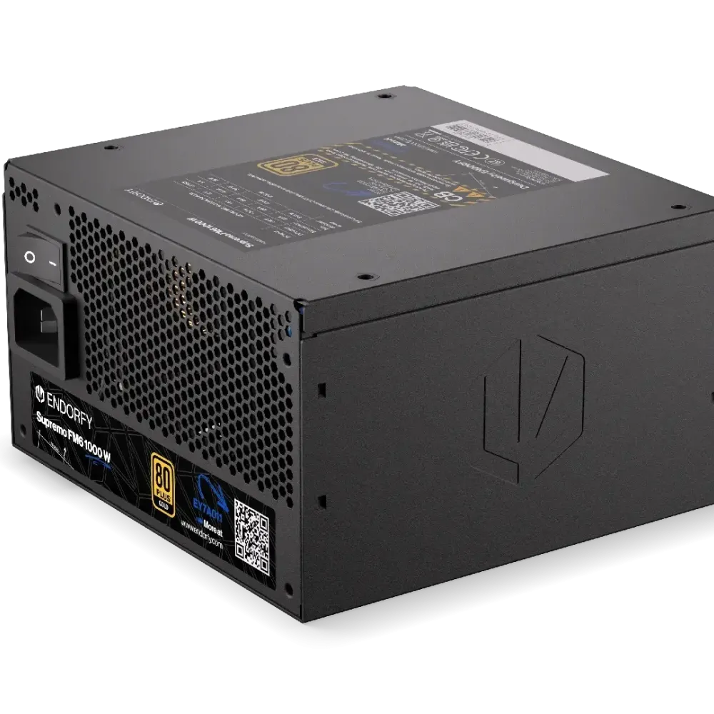 Захранващ блок Endorfy Supremo FM6 1000W 80+ Gold, PCIe 5.1 - Fully Modular