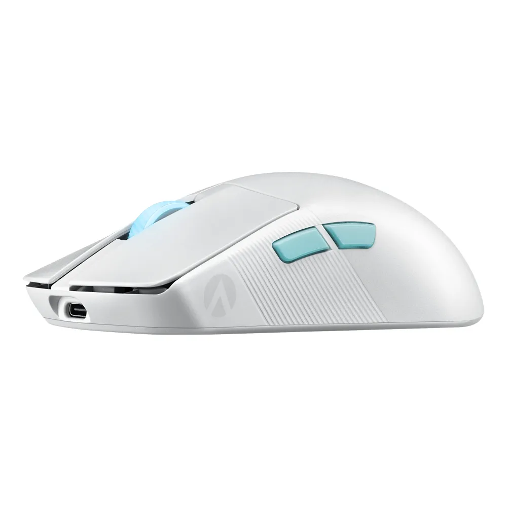 Геймърска безжична мишка ASUS ROG Harpe Ace Aim Lab Edition - White Геймърска безжична мишка ASUS ROG Harpe Ace Aim Lab Edition - White