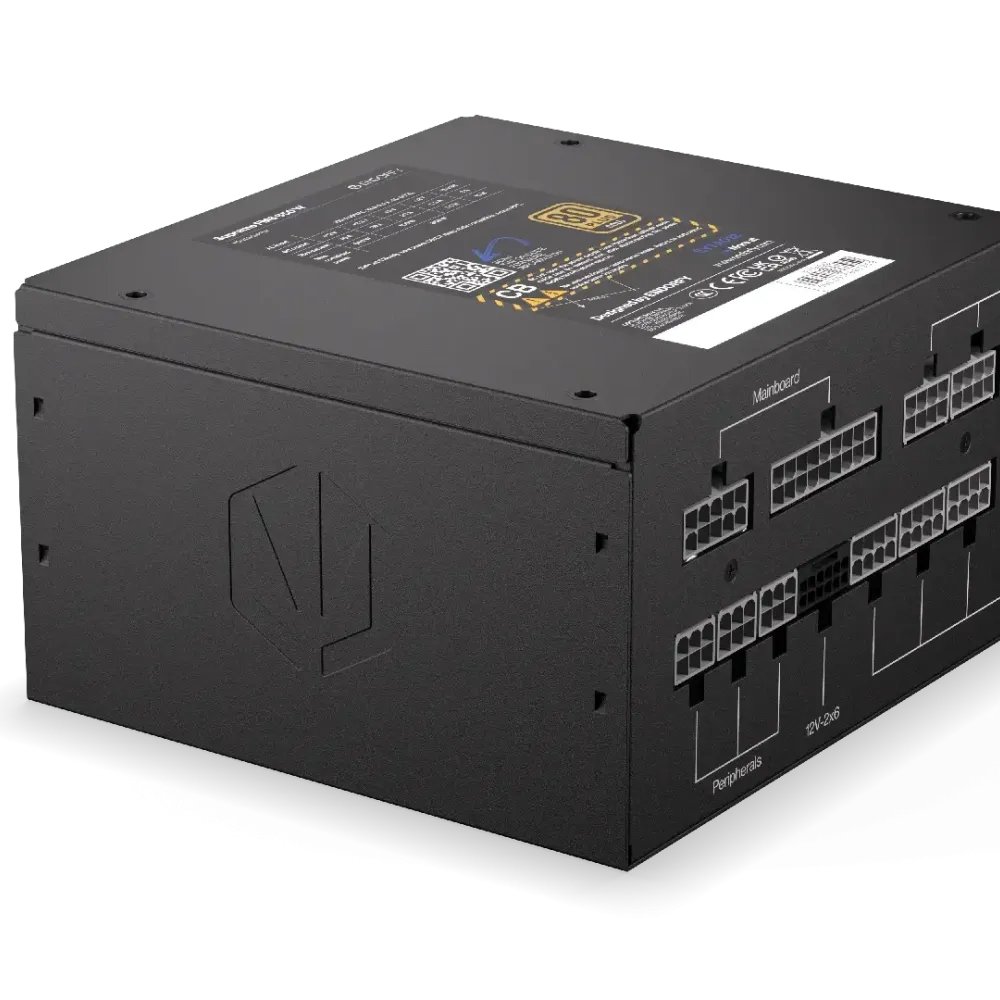 Захранващ блок Endorfy Supremo FM6 850W 80+ Gold, PCIe 5.1 - Fully Modular
