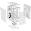 Кутия HYTE Y40 Tempered Glass, Mid-Tower, Бяло Кутия HYTE Y40 Tempered Glass, Mid-Tower, Бяло