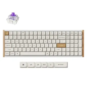 Геймърска механична клавиатура Keychron K4 HE Special Edition White - Wireless, Full Size Геймърска механична клавиатура Keychron K4 HE Special Edition White - Wireless, Full Size