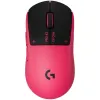 Геймърска мишка Logitech G Pro X3 Superstrike - Magenta Eclipse