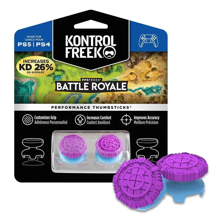Аксесоар KontrolFreek FPS Performance Thumbsticks за PS5/PS4 Purple