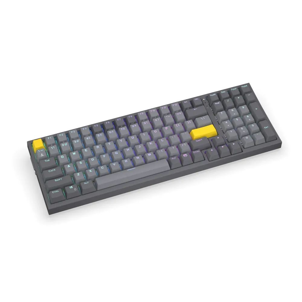 Геймърскa безжична механична клавиатура ENDORFY Celeris 1800 - Endorfy Yellow Switch - Full Size Геймърскa безжична механична клавиатура ENDORFY Celeris 1800 - Endorfy Yellow Switch - Full Size