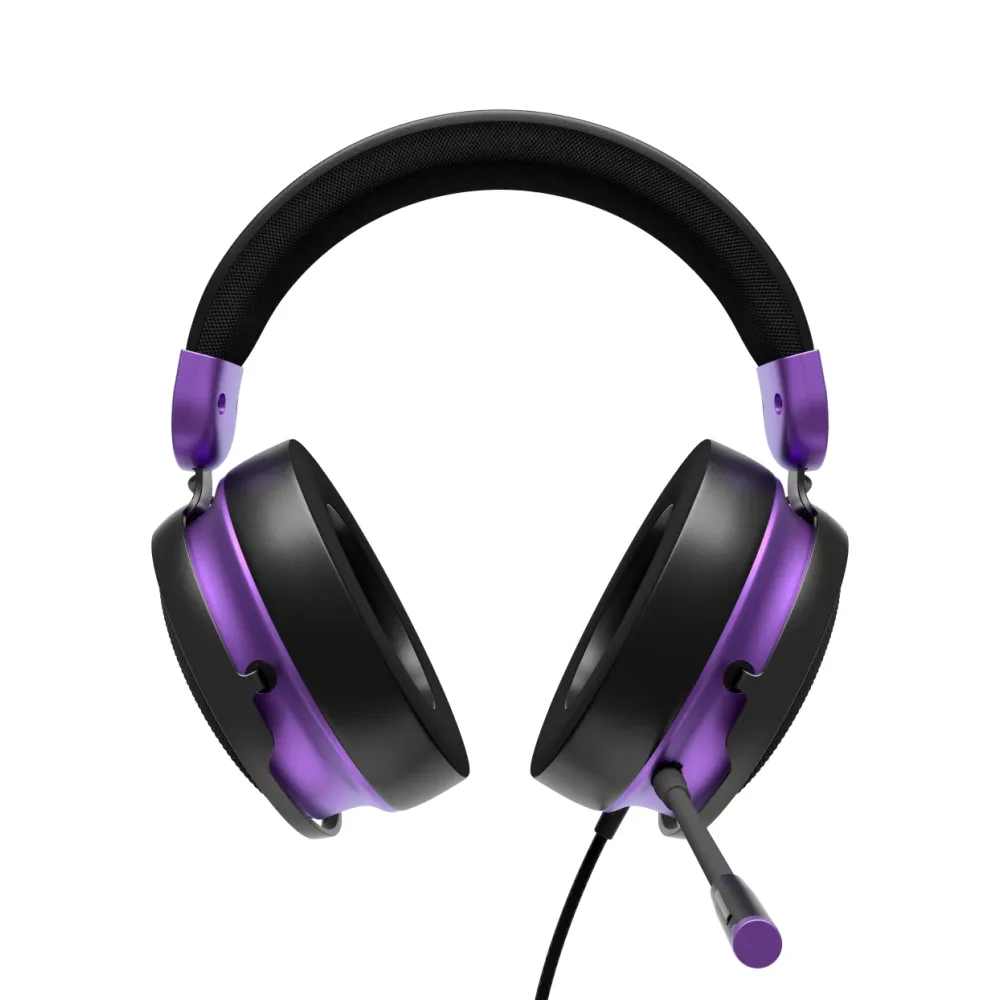 Геймърски слушалки Dark Project Sono Wired - Black/Violet Геймърски слушалки Dark Project Sono Wired - Black/Violet