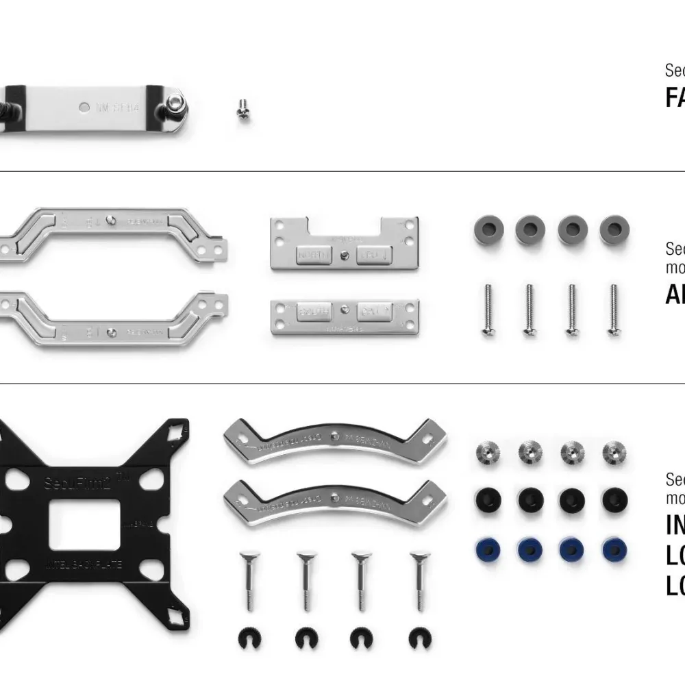 Комплект за монтиране на охладител Noctua NM-M1-MP78, Multi-socket SecuFirm2+