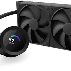Охладител за процесор NZXT Kraken Plus 240 LCD Display - Black