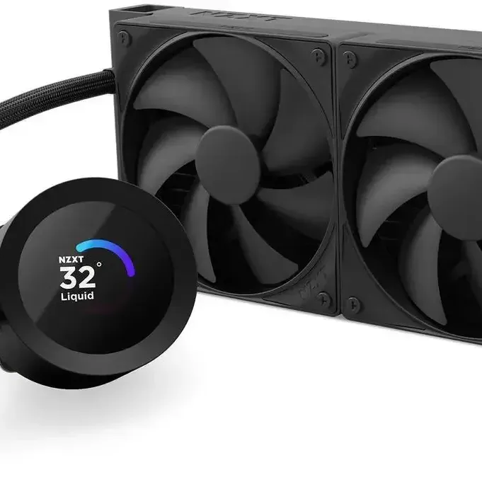 Охладител за процесор NZXT Kraken Plus 240 LCD Display - Black