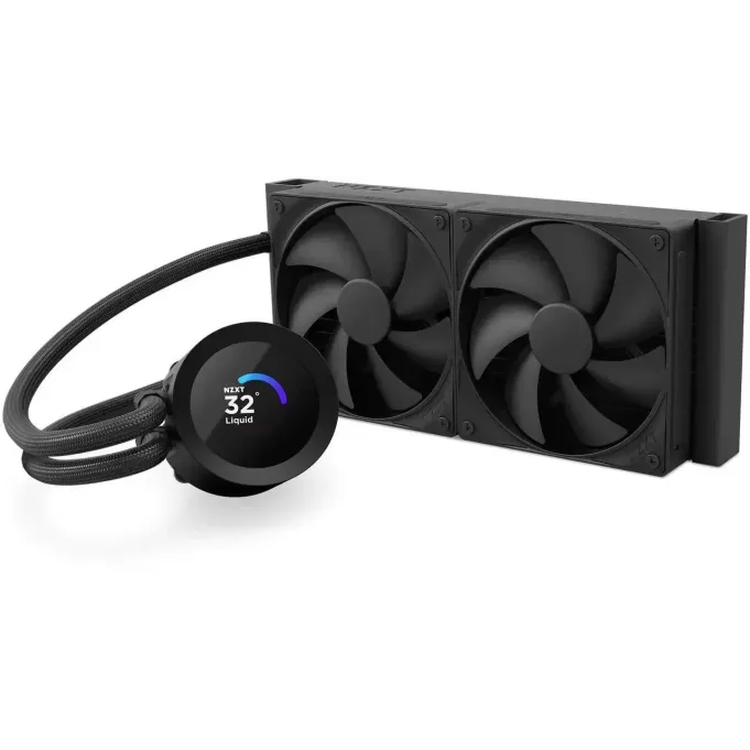 Охладител за процесор NZXT Kraken Plus 240 LCD Display - Black Охладител за процесор NZXT Kraken Plus 240 LCD Display - Black
