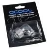 Компресионен фитинг Alphacool, 16/10 - G1/4, 90°, Въртящ се, Хром