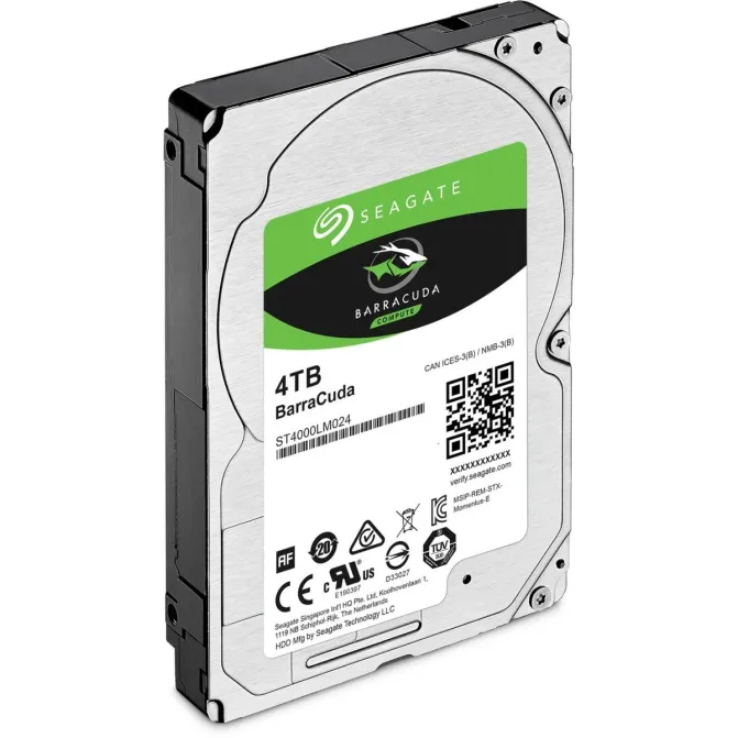 Хард диск SEAGATE BarraCuda, 4TB, 5400RPM, 2.5 Хард диск SEAGATE BarraCuda, 4TB, 5400RPM, 2.5