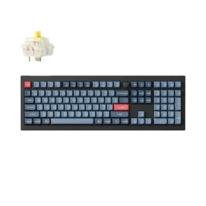 Механична клавиатура Keychron V6 MAX QMK Carbon Black - Wireless, Full-Size