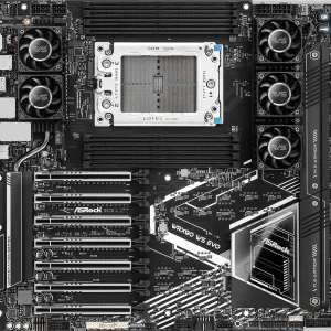 Дънна платка ASROCK WRX90 WS EVO, Socket sTR5, ATX, 8xDDR5