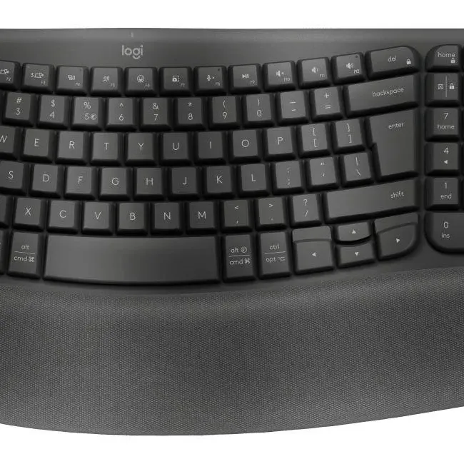 Безжична клавиатура Logitech Wave Keys - Graphite
