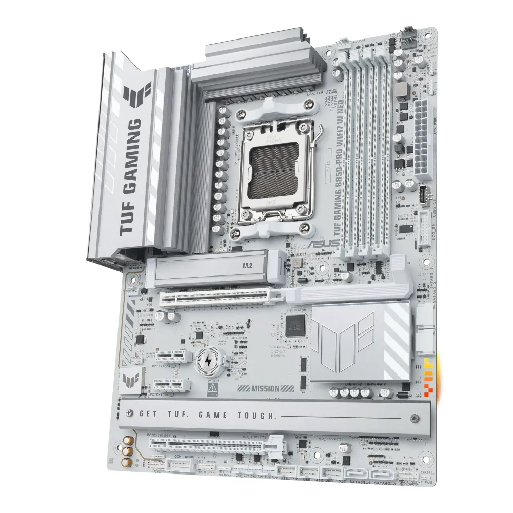 Дънна платка ASUS TUF GAMING B850-PRO WIFI7 W NEO socket AM5 Дънна платка ASUS TUF GAMING B850-PRO WIFI7 W NEO socket AM5