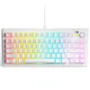 Геймърска механична клавиатура Glorious GMMK 3 75% White - Fox Linear Switches