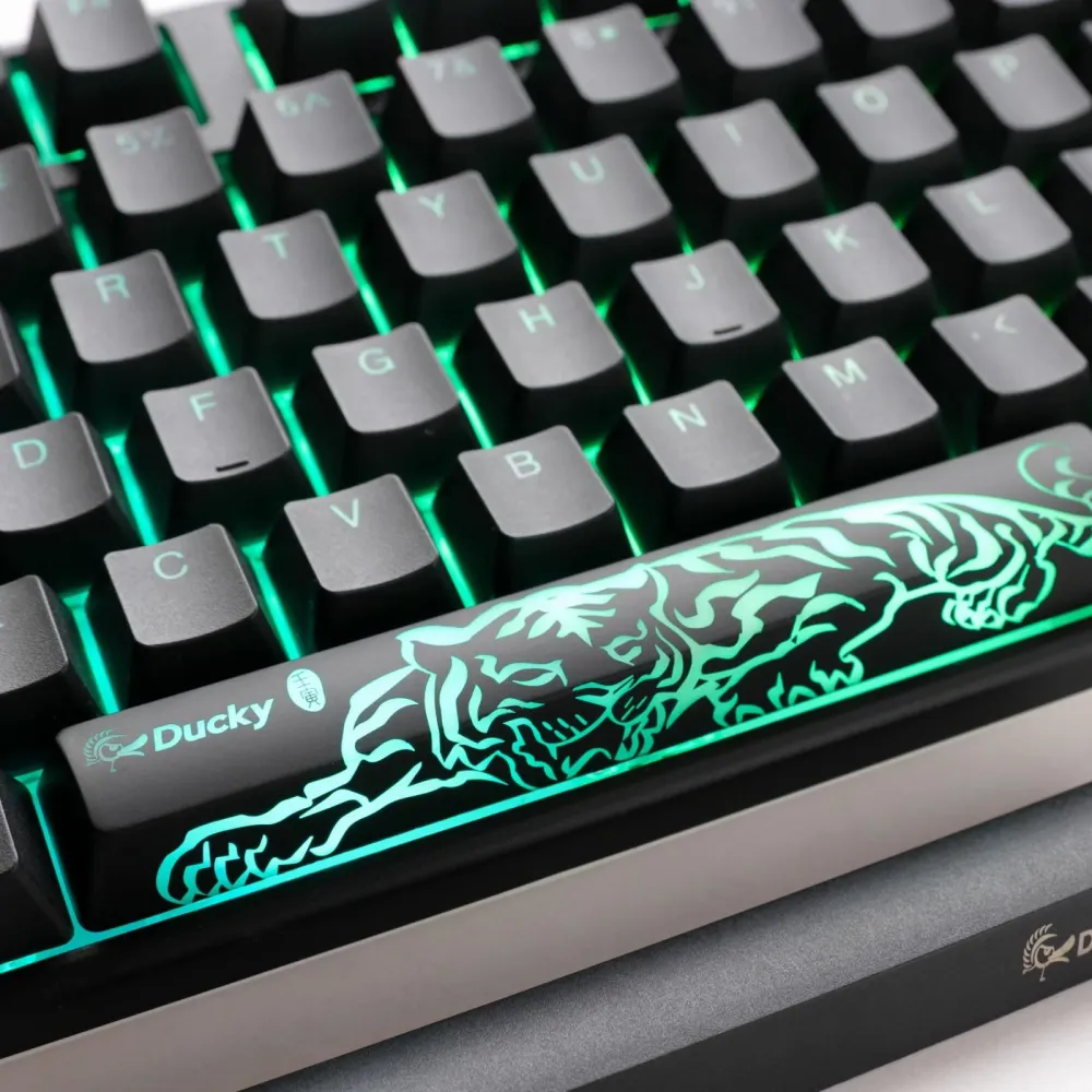 Геймърскa механична клавиатура Ducky One 3 Classic TKL Hotswap Cherry MX Silver, RGB, PBT Keycaps