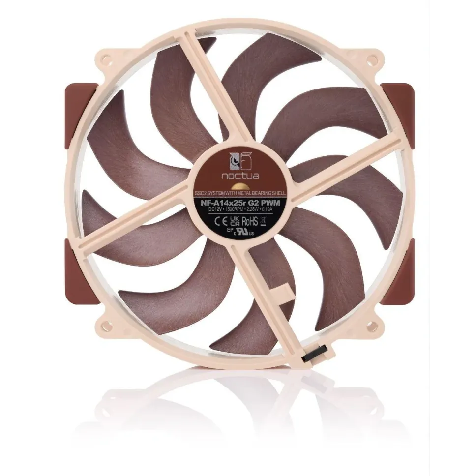 Вентилатор Noctua NF-A14x25r G2 PWM, 140mm Вентилатор Noctua NF-A14x25r G2 PWM, 140mm