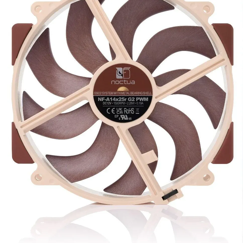 Вентилатор Noctua NF-A14x25r G2 PWM, 140mm
