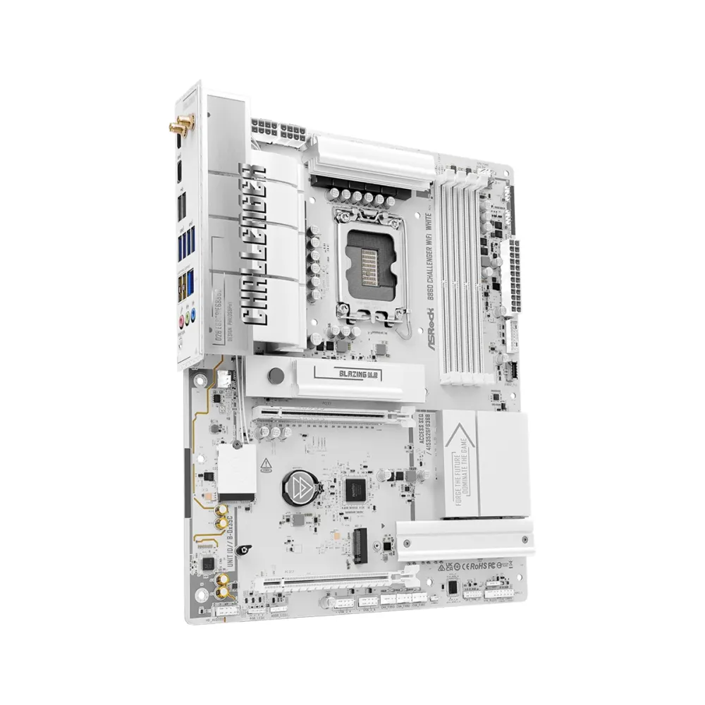 Дънна платка ASRock B860 Challenger White WIFI, LGA 1851 Дънна платка ASRock B860 Challenger White WIFI, LGA 1851