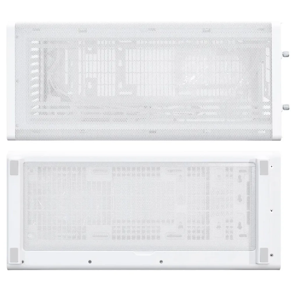 Кутия Lian Li DAN A3-mATX Wood Edition White, Tempered Glass, Micro Tower