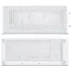 Кутия Lian Li DAN A3-mATX Wood Edition White, Tempered Glass, Micro Tower