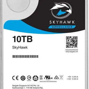 Хард диск SEAGATE SkyHawk AI ST10000VE001, 10TB, 256MB Cache, SATA 6.0Gb/s