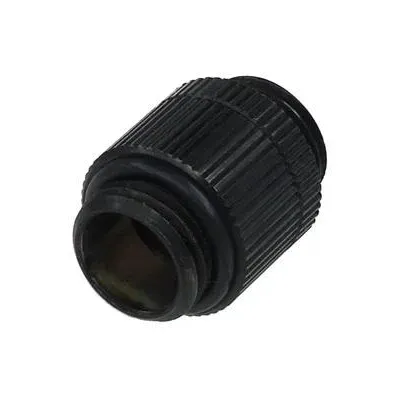 Адаптер Alphacool HF, Двоен нипел, G1/4 - G1/4, Въртящ се, Черен мат