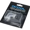 Адаптер Alphacool HF, L-конектор 90°, G1/4 - G1/4, Вътрешна резба, Сребрист