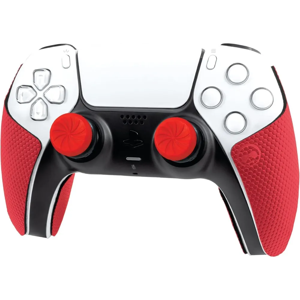 Аксесоар Kontrolfreek Performance Inferno Kit PS5 с включени сменяеми бутони и грипове за DualSense