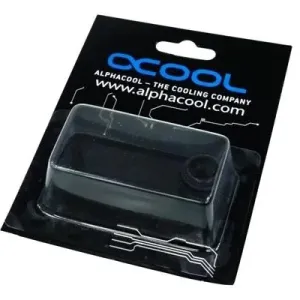 Адаптер Alphacool HF, Двоен нипел, G1/4 - G1/4, О-пръстен, Черен мат