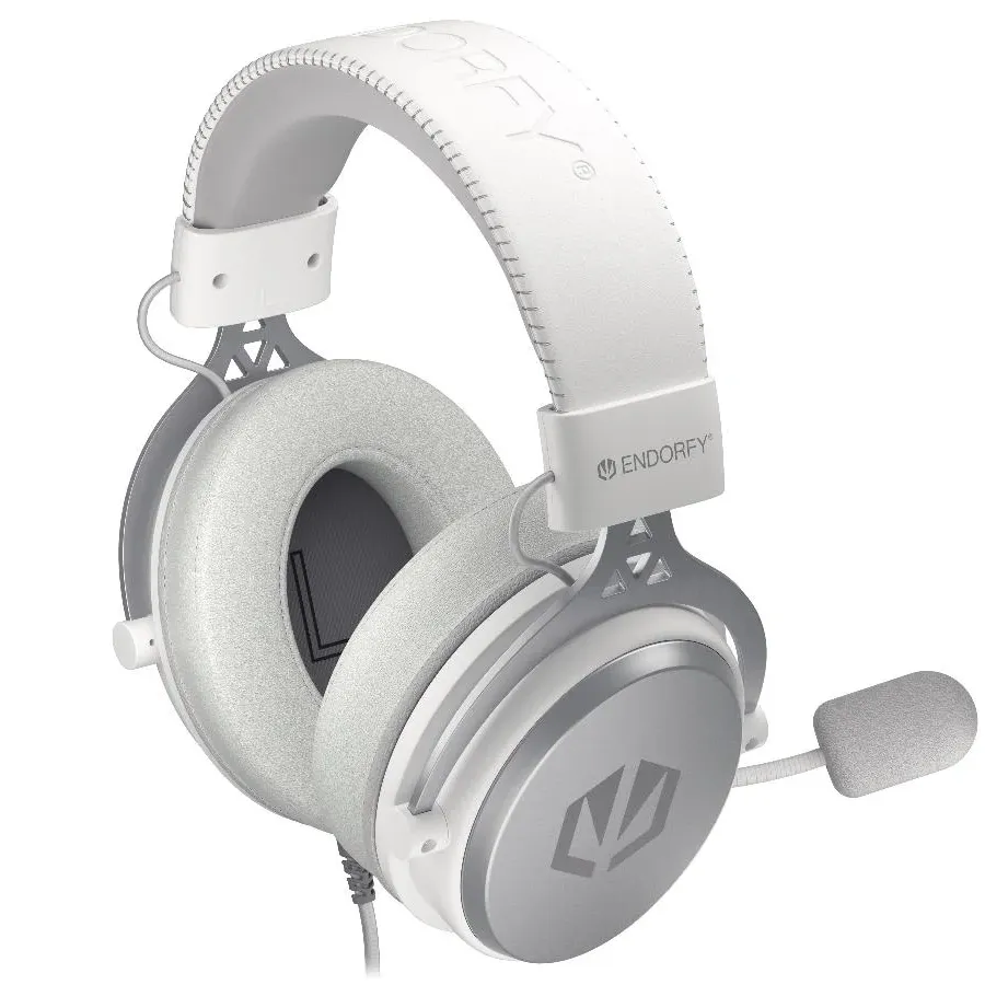 Геймърски слушалки ENDORFY Viro - Onyx White