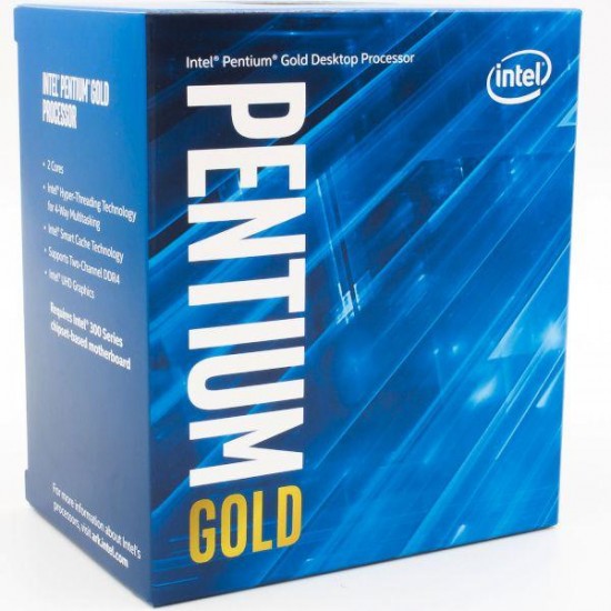 Procesor Intel Pentium G6400, 4.0 GHz, 4M Cache, 58W, FCLGA1200, Intel UHD Graphics 610, Comet Lake, Box