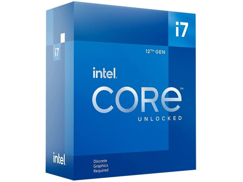 Процесор Intel Alder Lake Core i7-12700KF, 12 Cores, 20 Threads (3.6GHz Up to 5.0GHz, 25MB, LGA1700), 125W, BOX