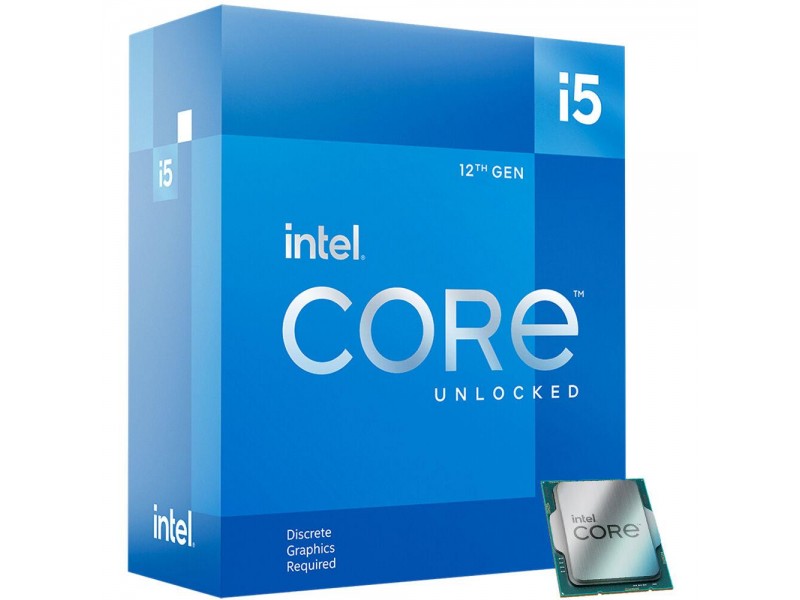 Процесор Intel Alder Lake Core i5-12600KF, 10 Cores, 16 Threads (3.7GHz Up to 4.9GHz, 20MB, LGA1700), BOX