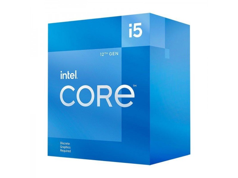 Процесор Intel Alder Lake Core i5-12400F, 6 Cores, 12 Threads (2.50 GHz Up to 4.40 GHz, 18MB, LGA1700), 65W, BOX