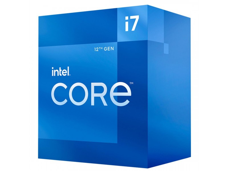 Процесор Intel Alder Lake Core i7-12700, 12 Cores, 20 Threads (3.60 GHz Up to 4.90 GHz, 25MB, LGA1700), 65W, Intel UHD Graphics 770, BOX