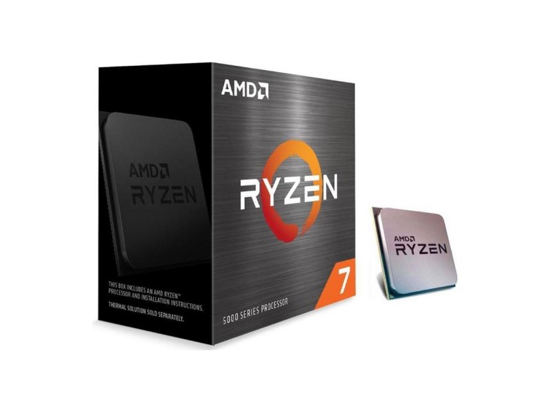 Процесор AMD Ryzen 7 5700X, AM4 Socket, 8 Cores, 16 Threads, 3.4GHz(Up to 4.6GHz), 36MB Cache, 65W, Box