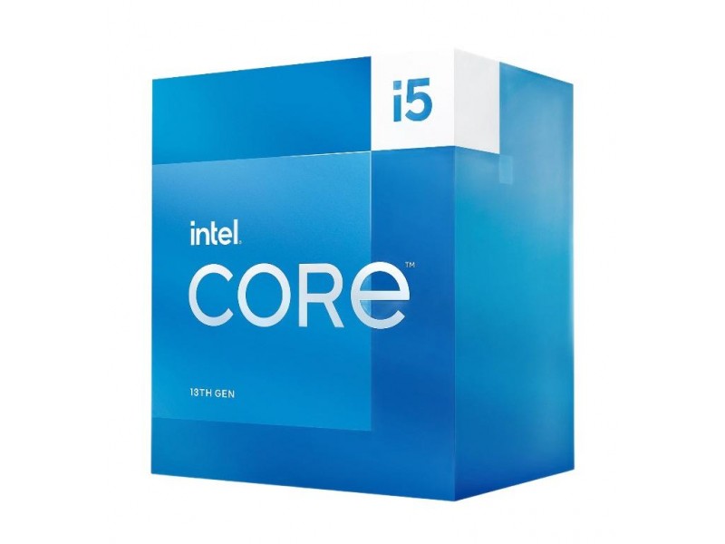 Процесор Intel Raptor Lake Core i5-13400F, 6P+4E Cores, 2.50 GHz, 20MB, LGA1700, 65W, BOX