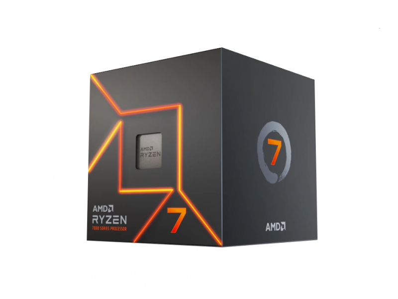 Процесор AMD RYZEN 7 7700 8-Core 3.8 GHz (5.3 GHz Turbo) 32MB/65W/AM5/BOX