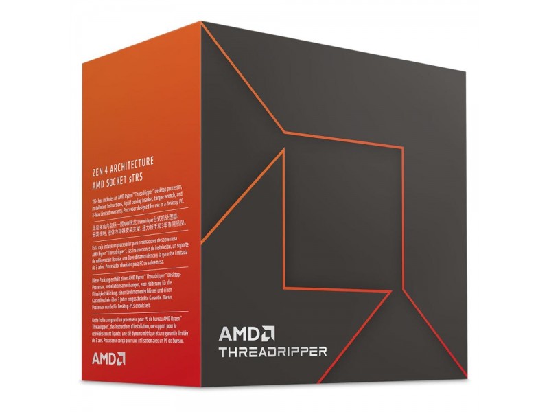 Процесор AMD Ryzen Threadripper 7960X, 24 Cores 4.2GHz (up to 5.3Ghz), Socket sTR5