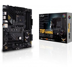 Дънна платка ASUS TUF B550-PLUS GAMING socket AM4, 4xDDR4, Aura Sync, PCIe 4.0, Dual M.2, 2.5GB Lan Дънна платка ASUS TUF B550-PLUS GAMING socket AM4, 4xDDR4, Aura Sync, PCIe 4.0, Dual M.2, 2.5GB Lan