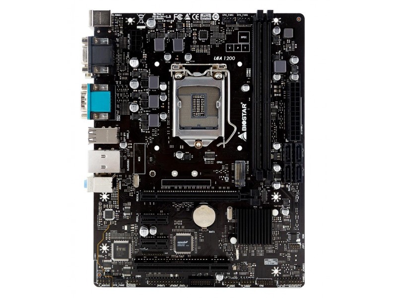 Дънна платка BIOSTAR H410MHG Version 6.0, mATX, socket 1200