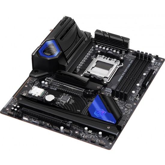 Дънна платка ASROCK B650E PG RIPTIDE WiFi, Socket AM5, ATX, 4xDDR5
