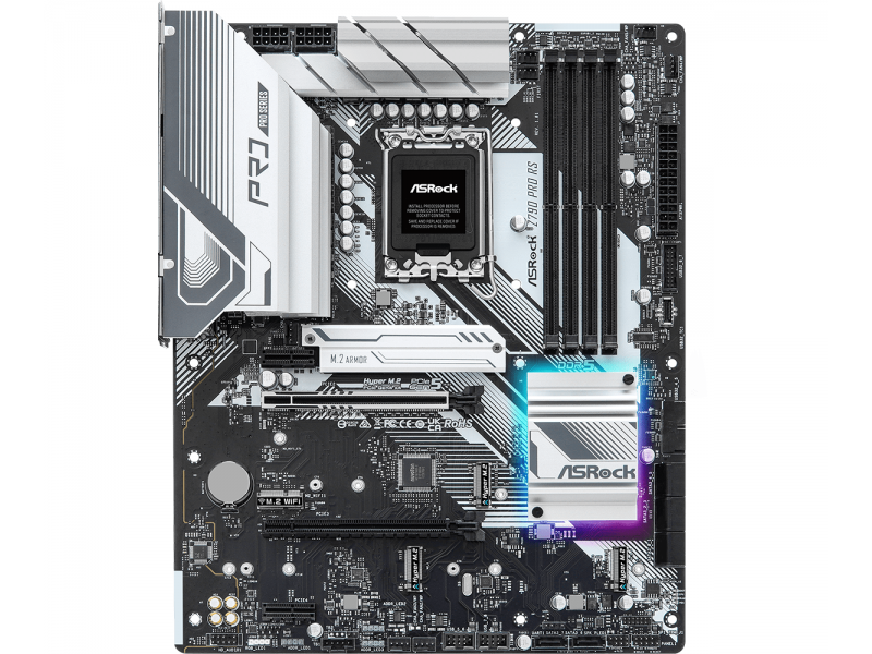 Дънна платка ASROCK Z790 PRO RS, LGA 1700, DDR5, PCIe 5.0
