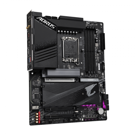 Дънна платка GIGABYTE Z790 AORUS ELITE AX LGA 1700, PCIe 5.0, ATX, Wi-Fi 6E, RGB Fusion, DDR5