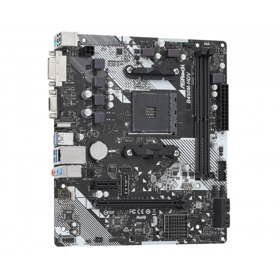 Дънна платка ASROCK B450M-HDV R4.0